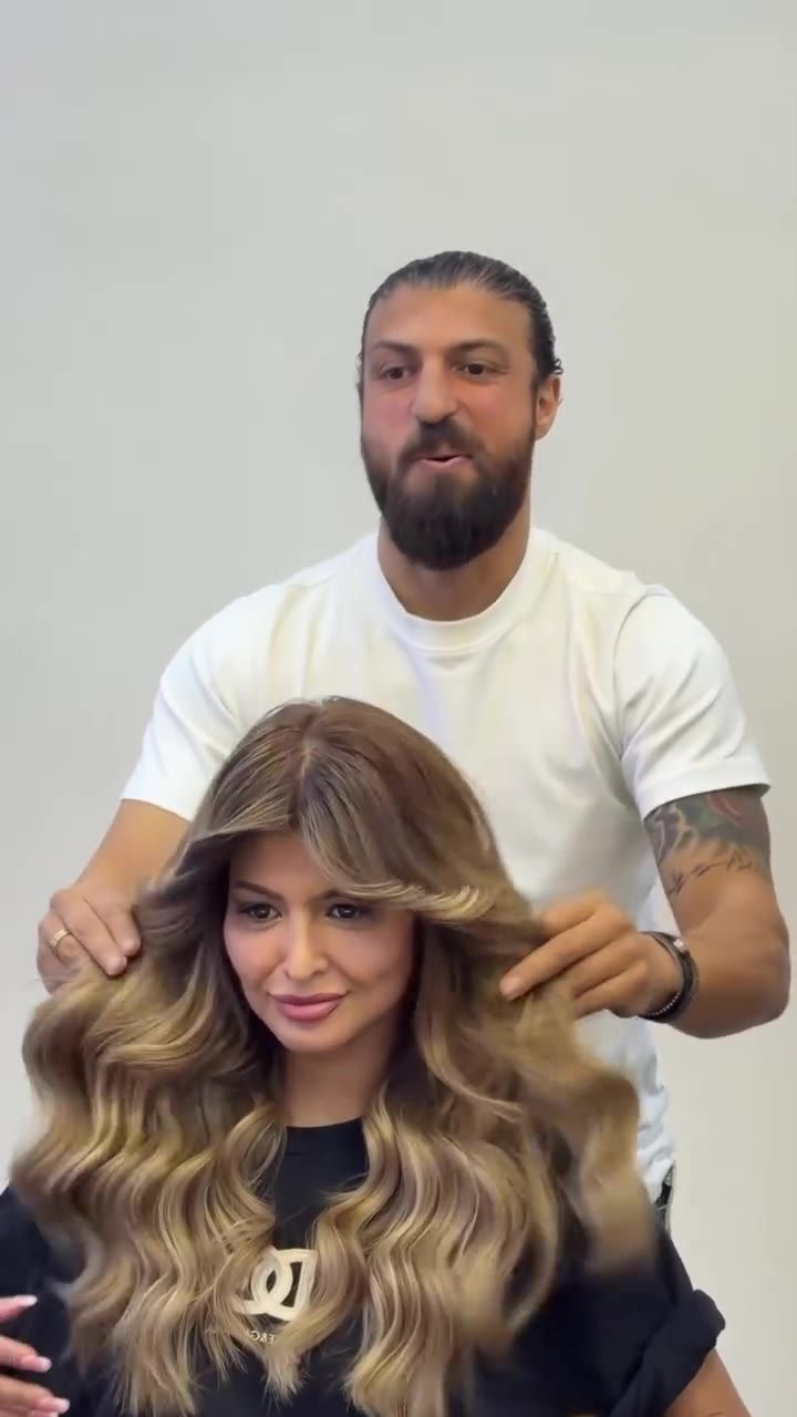 Caramel balayage with extensions by Haitham Labban Beauty Salon, Manama