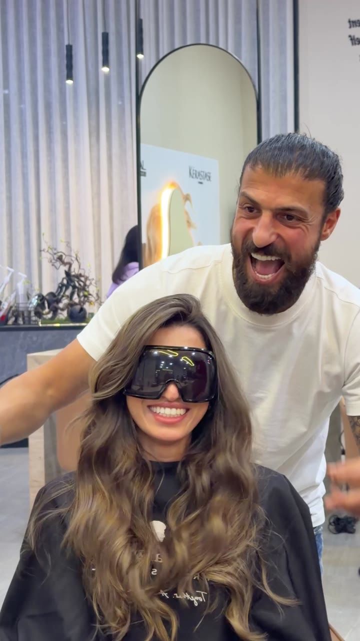 Brunette balayage by Haitham Labban Beauty Salon, Manama